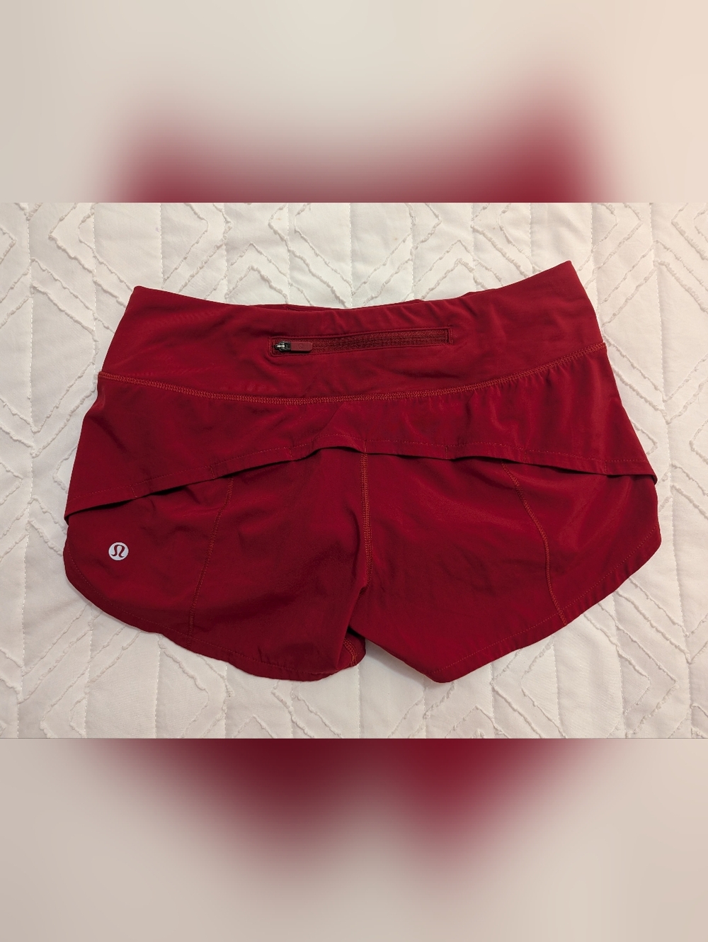 lululemon athletica Red Women's Athletic Shorts
